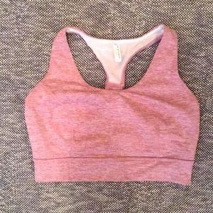 Free People Pink Sports Bra